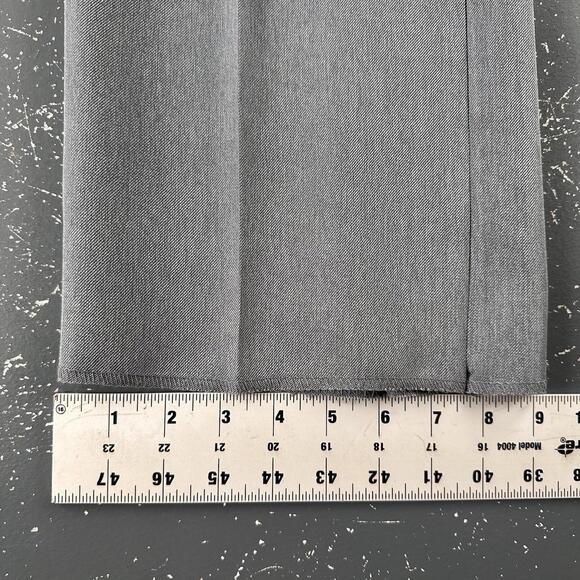 VTG Pagano West Suit Men 42R Dark Gray Poly Gab Smiles Western 33" Waist NWT USA - Picture 16 of 16